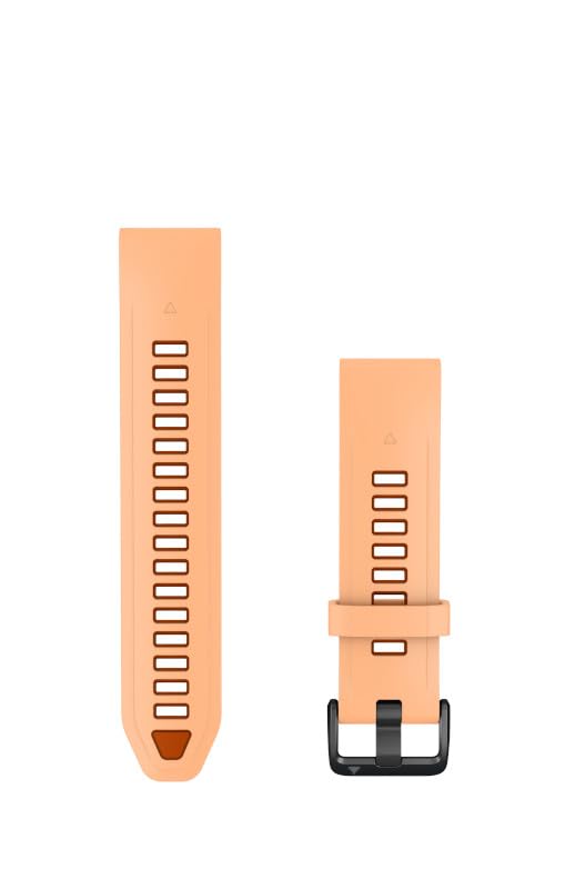 Garmin Quickfit-Brățară 20 mm, Silicon, Shell Pink/Autumn Orange - 010-14506-03