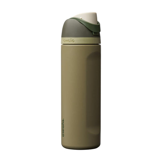 Owala FreeSip Insulated Stainless Steel Drinking Bottle with Straw, 710ml - BPA Free, Ideal for Sports, Fitness, Outdoor and Travel, Off Road - C08790