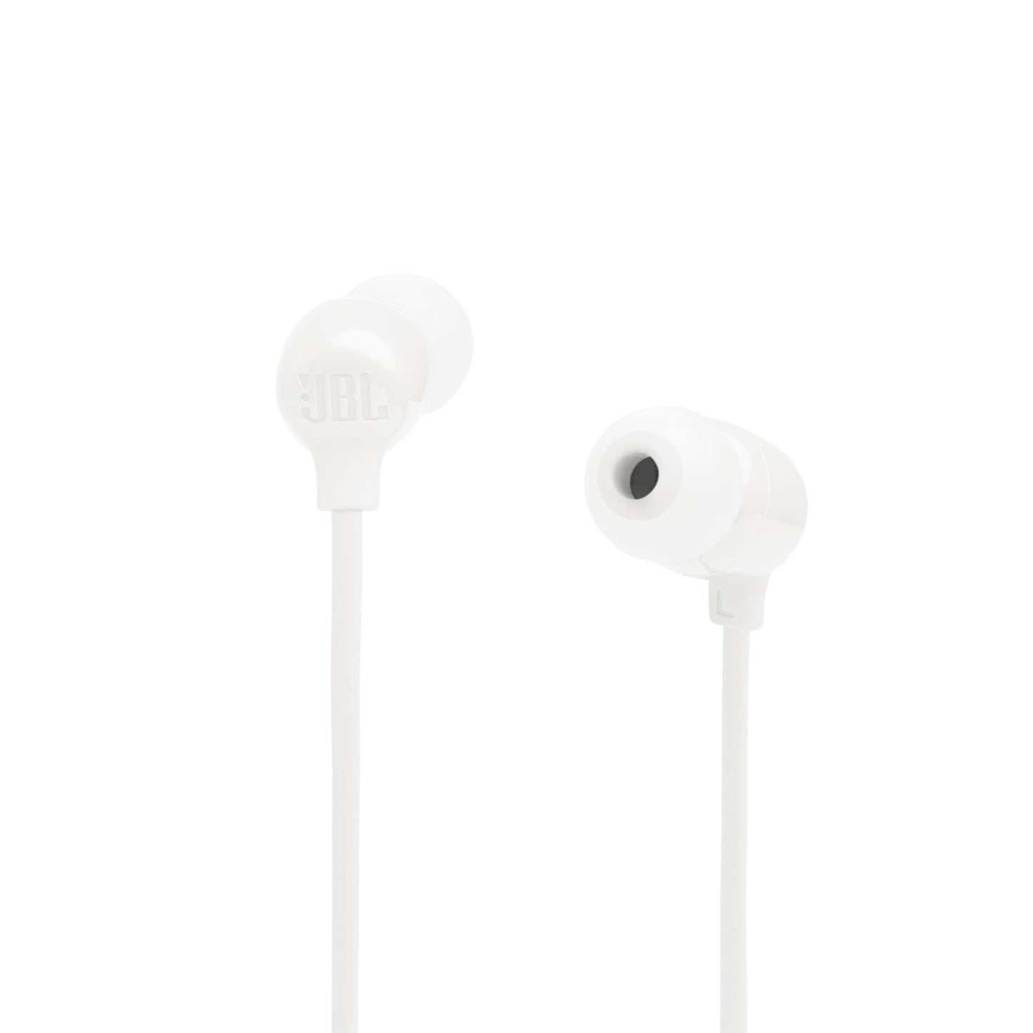 JBL Tune 135BT, Bluetooth wireless in-ear headphones, white - JBLT135BTWHT