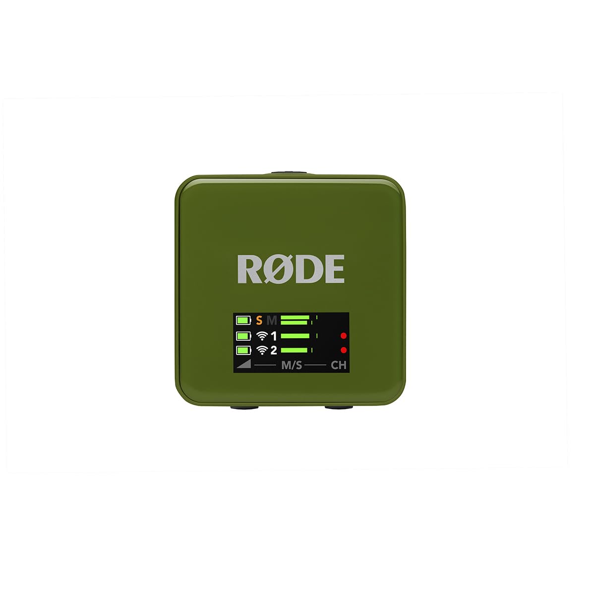 RØDE Wireless GO (Gen 3) – Compact Wireless Microphone – Crystal Clear Sound, 32-Bit Float Recording, Automatic Level Control, for Phones, Cameras, and Computers (Moss Green) - WIGOGEN3MOS