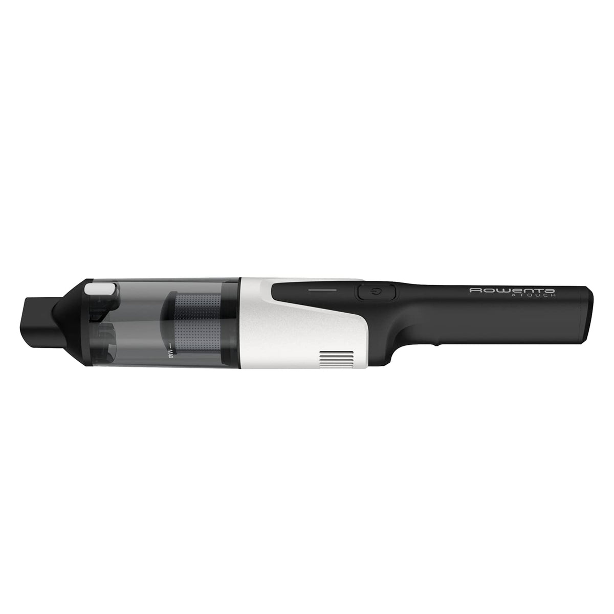 Rowenta X-Touch Cordless Hand Vacuum Cleaner, including small brush and crevice nozzle, optimal suction power, compact and lightweight, 0.6 kg, digital motor, charging and storage station, black, AC9736 - AC9736WO