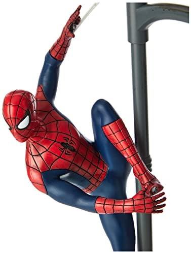 Spider-Man Table Lamp - Officially licensed Disney table light, Marvel street lighting Spider-Man spotlight, gift for Multiverse fans. - PP6369MC
