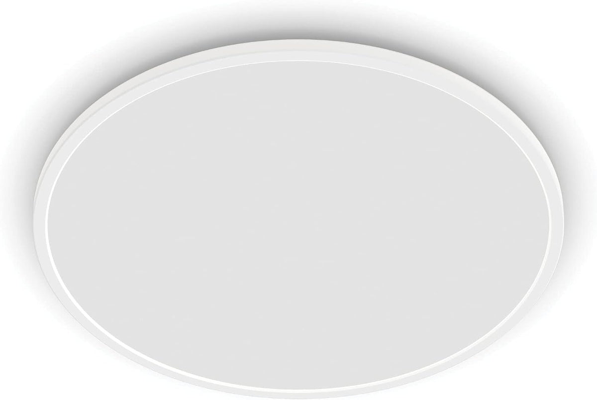 PHILIPS LED SceneSwitch Ceiling Light (36 W), LED ceiling light with 3 brightness levels and warm white light, energy-saving room lighting with EyeComfort, white - 929002667201
