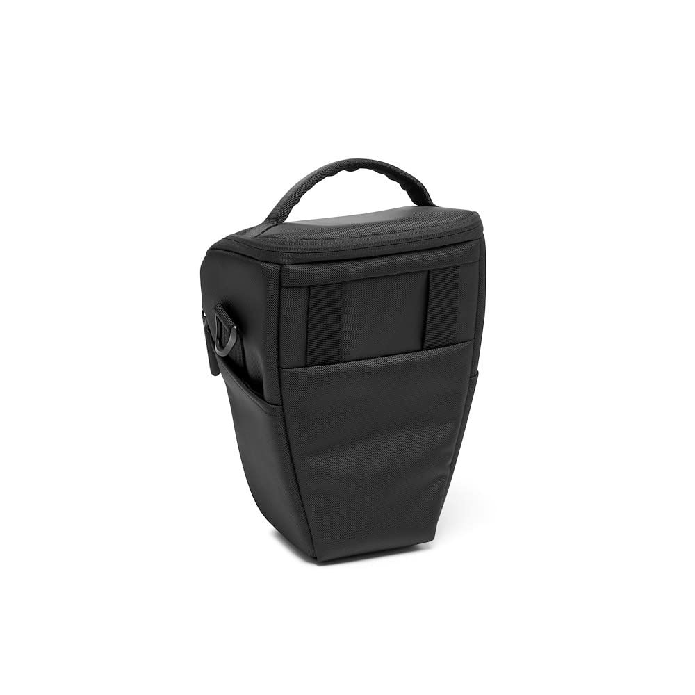 Manfrotto Advanced Holster M III, bag for mirrorless camera with lens, camera bag with tripod mount and rain cover, photography accessories - MB