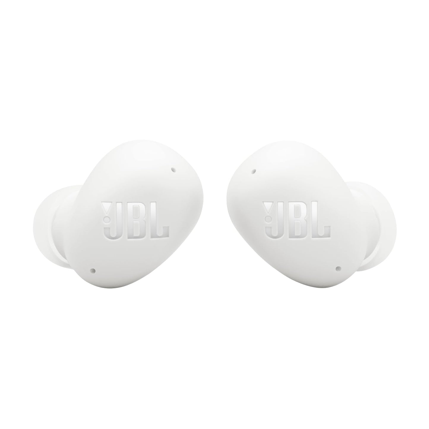 JBL Wave Buds 2, wireless Bluetooth in-ear headphones with noise canceling, 40 h playback, JBL Pure Bass Sound, Smart Ambient technology, IP54 water and dustproof, multipoint connection, white - JBLWBUDS2WHT