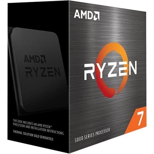 AMD Ryzen 7 5800X Processor (8 cores/16 threads, 105W DTP, AM4 socket, 36 MB cache, up to 4.7Ghz max boost frequency, no cooler)
