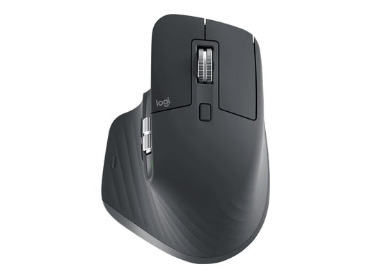 Logitech MX Master 3S for Business, Wireless Mouse with Quiet Clicks, 8K DPI, Secure Logi Bolt USB Receiver, Bluetooth, USB-C Charging, MagSpeed Scrolling, Windows/Mac/Chrome/Linux - Graphite - 910-006582