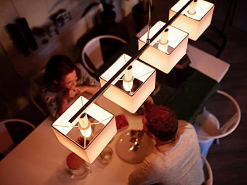 Philips Hue White Ambiance E14 lamp single pack 470, dimmable, warm to cool white light, controllable via app, compatible with Amazon Alexa (Echo, Echo Dot), pack of 1 - 929002294407