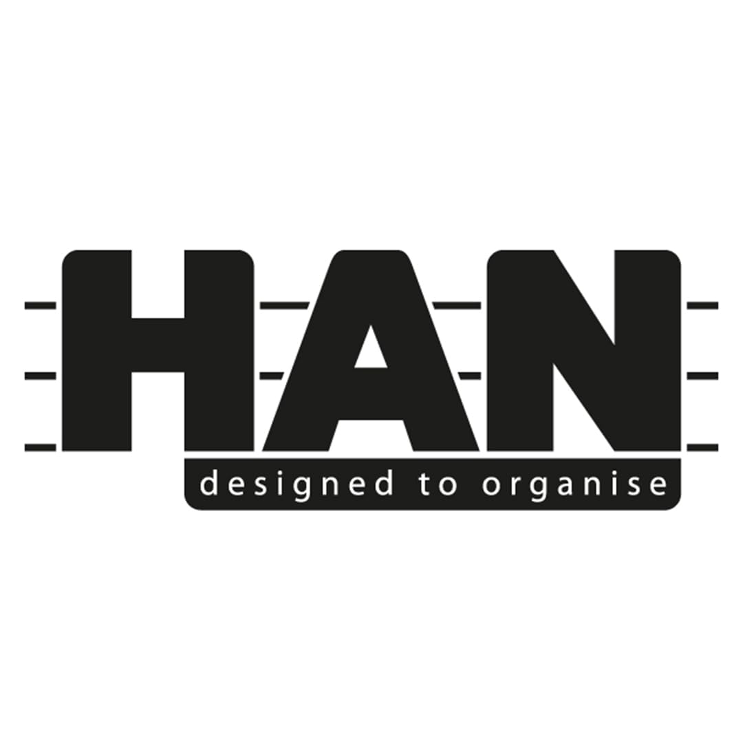 HAN Brief Tray CLASSIC, 10 PIECES Desk Organizer, Office Supplies, Storage Compartments, Office Material, Letter Basket, Document Holder, suitable for A4/C4 size, 1027-X-54, light blue
