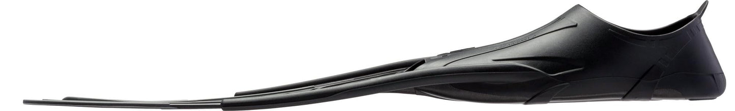 Cressi Agua Fins Swimming Fins - Adjustable Foot Section for Diving - Ergonomic Short Fins Adults & Children - Durable Fin Material - Black/Sheer Joy - 39/40 - CA206343