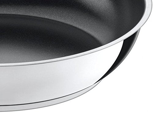 WMF Durado frying pan 28 cm, stainless steel pan induction non-stick coating, suitable for all types of stoves, energy saving, ceramic coating, oven safe up to 260 degrees - 0748286021