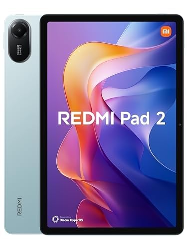 Xiaomi Redmi Pad 2 Tablet 4+256GB, 11 inch 2.5K Display, 9000 mAh, Green - pad