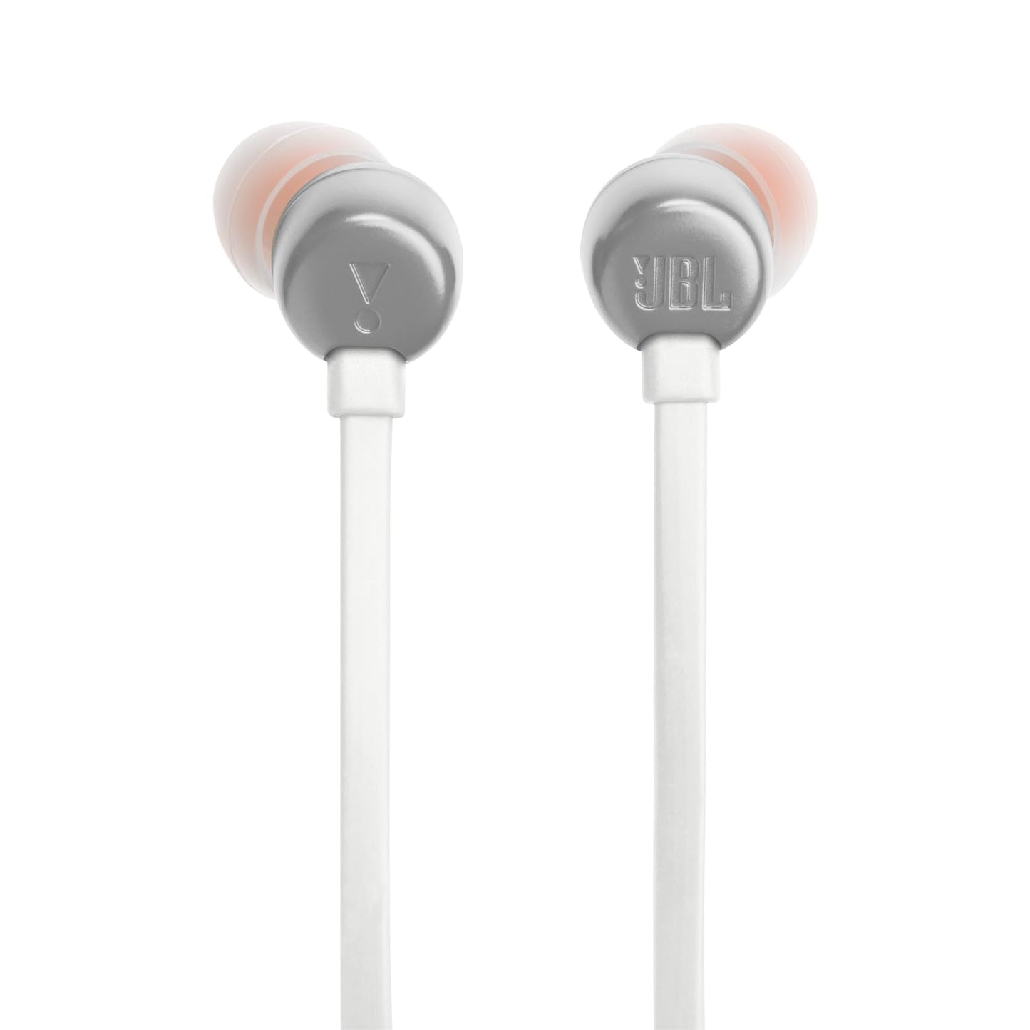 JBL Tune 310 C Headphones - Wired in-ear headphones with JBL Pure Bass Sound, microphone and USB-C port - White - JBLT310CWHT