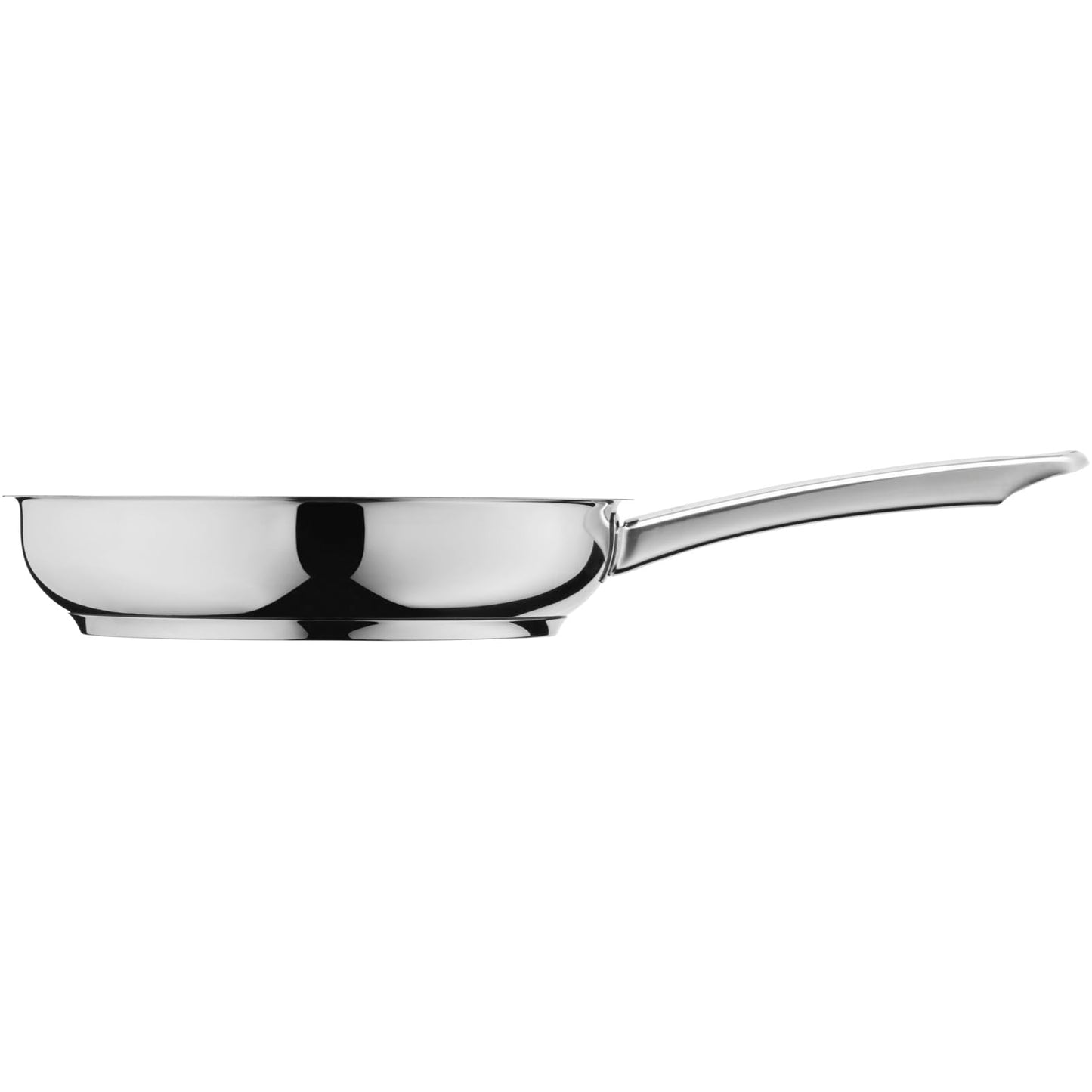 Silit Calabria frying pan 24 cm induction, coated stainless steel pan, stainless steel handle, non-stick coating, oven safe up to 260 degrees, suitable for all stoves, for gentle roasting - 2110301769