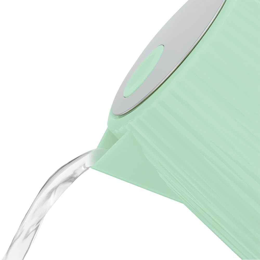 Russell Hobbs Kettle, 1.7 l, Pistachio, Stainless Steel Accents, 2400 Watts - 27364-70
