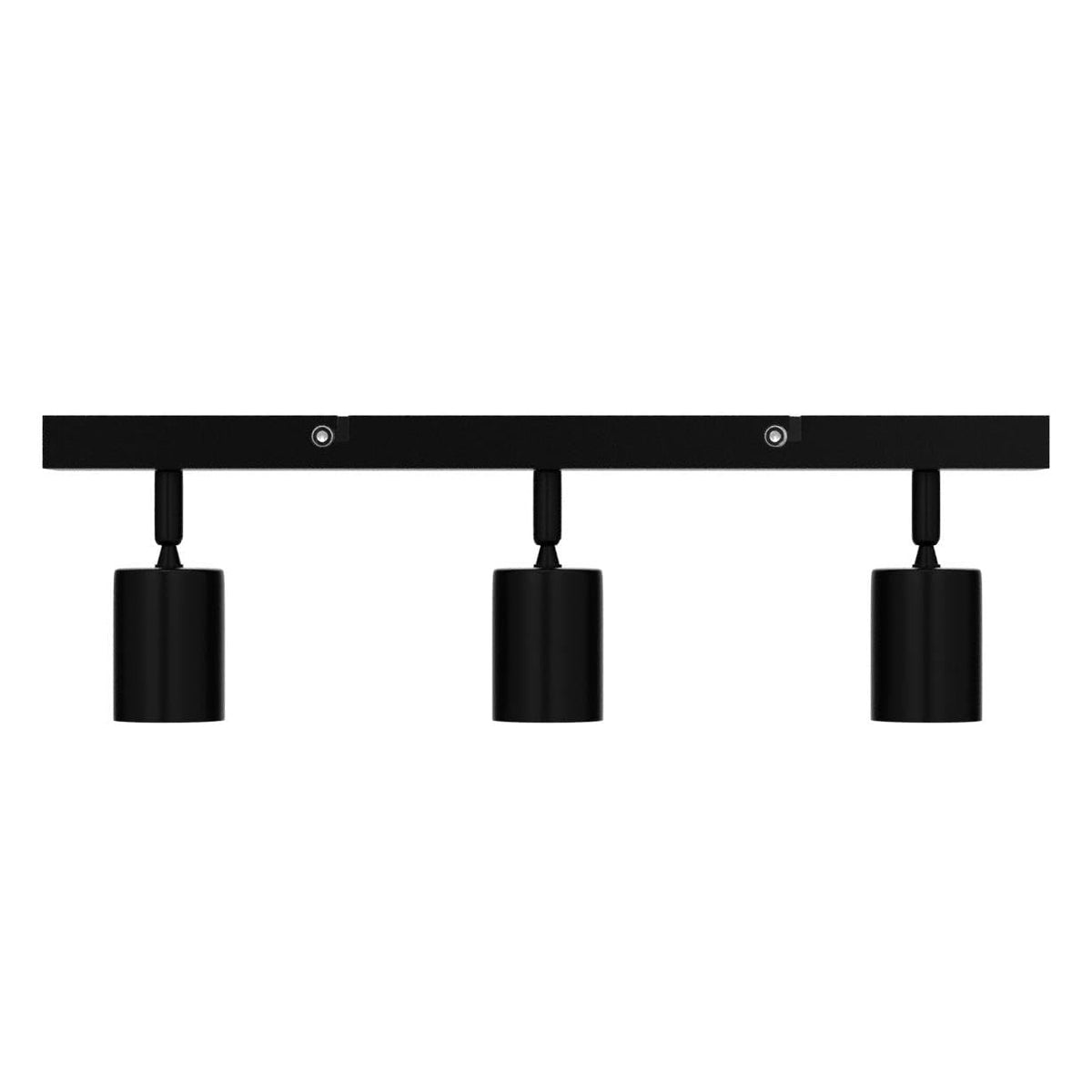 Dehobo LED Ceiling Spotlight 3 Flame GU10 Adjustable Ceiling Lamp Black - D0316