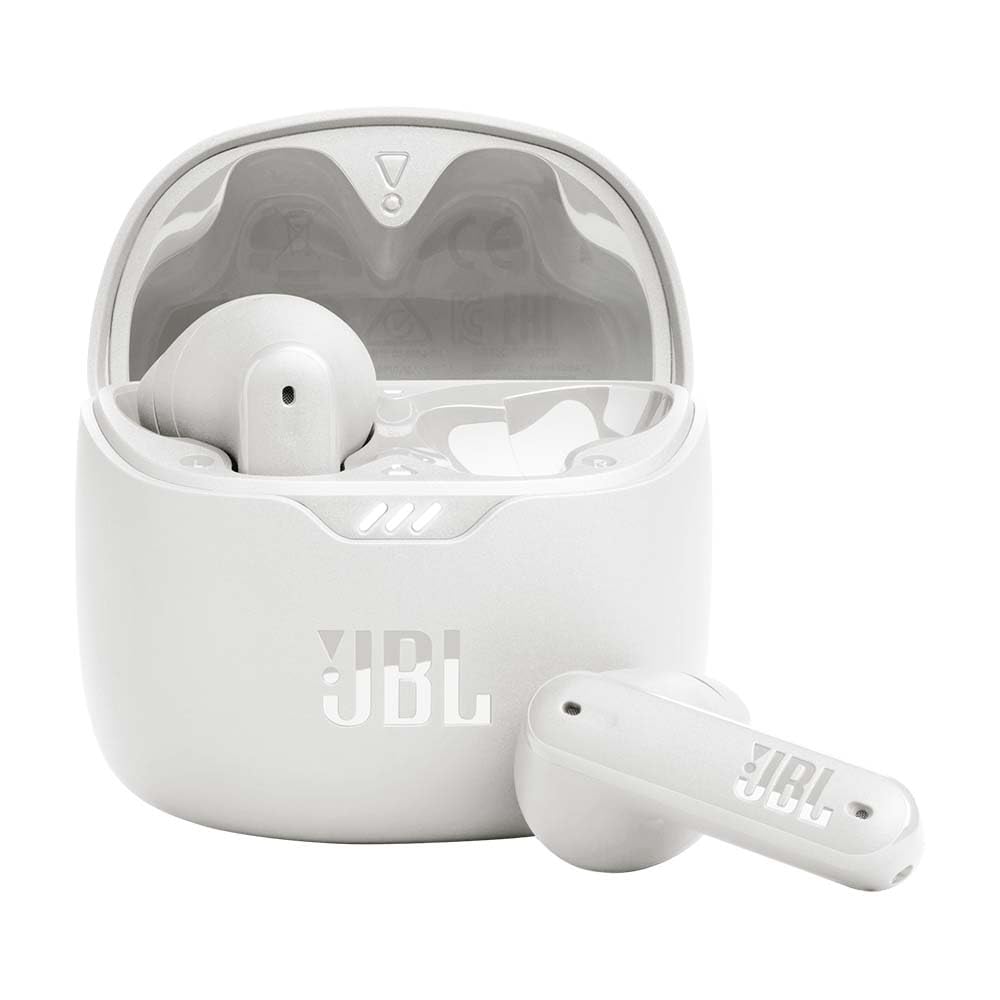 JBL Tune Flex TWS - waterproof, true wireless in-ear headphones with noise canceling - white - with up to 32 hours of music playback - JBLTFLEXWHT