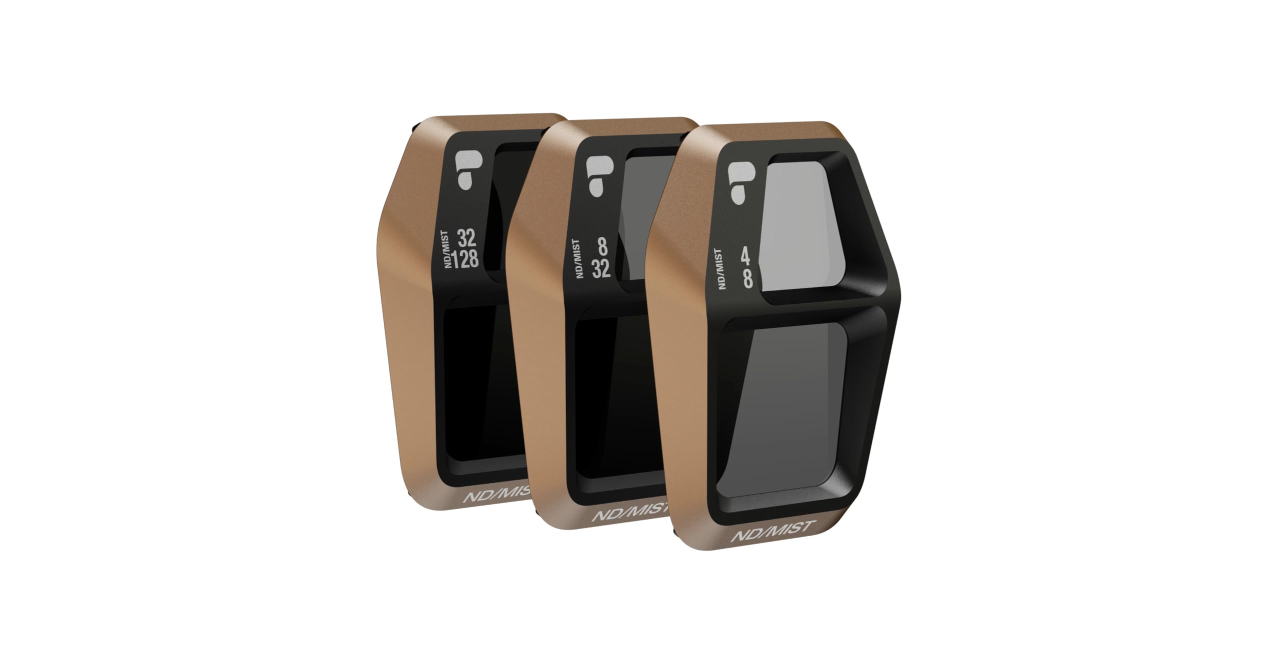 PolarPro - DJI Air 3S - Vivid Collection - Set of Drone Filters - Includes ND8, ND32 & ND128 Filters + Polarizer - AR3S-VIVID
