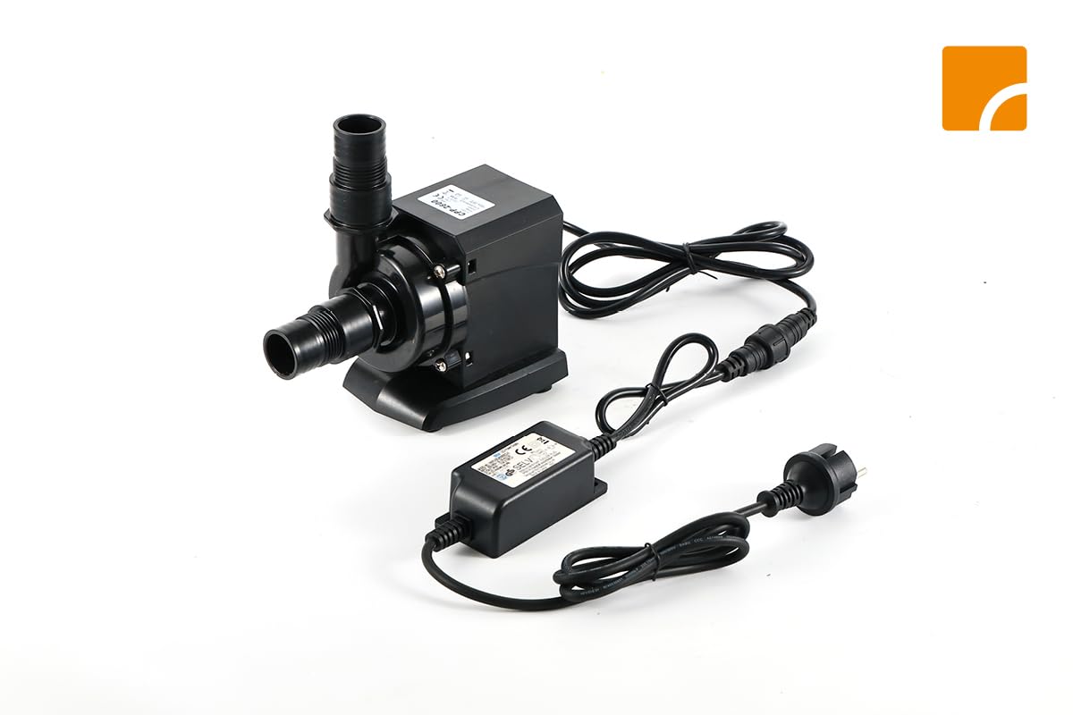 STEINBACH circulation pump with PV panel – 040613 – pump output 3,000 l/h – for pools with a water capacity of up to 19,000 l – with an included foldable 30 watt PV panel