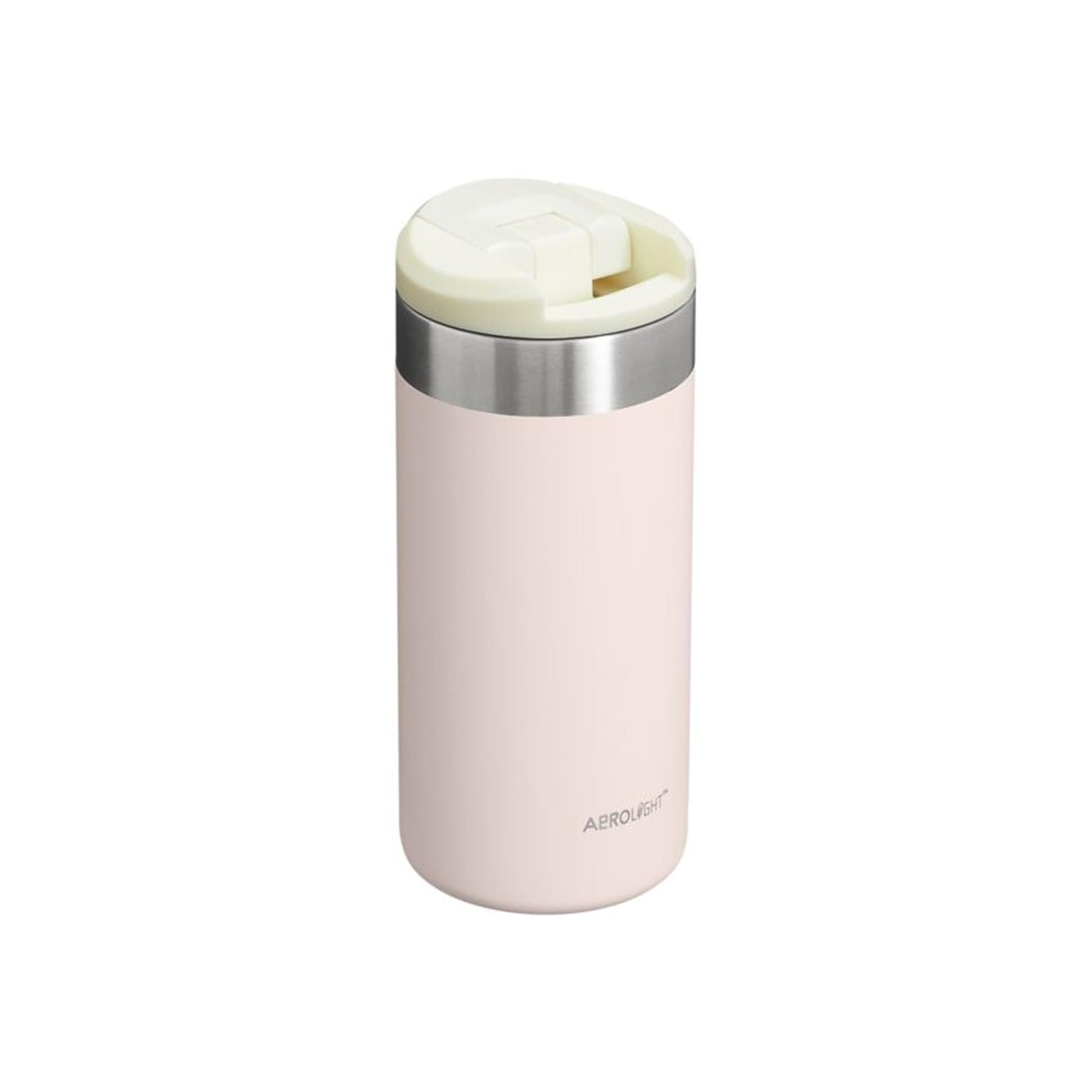 Stanley 1913 Aerolight Transit Thermo Mug 0.35L - Keeps Hot for 4 Hours - Dishwasher Safe - Coffee Mug To Go Leak-Proof - Compatible with Common Car Drink Holders - Rose - 100000108129