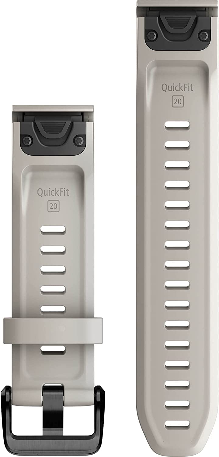 Garmin Quickfit Band 20 mm, Silicone, Beige - 010-13102-04