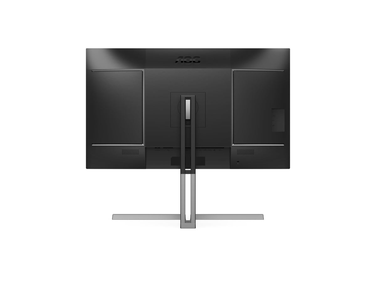 AOC U32U3CV Monitor de 32 inch UHD cu hub USB, 60Hz, panou Nano IPS, 4ms GtG, VESA HDR400, ajustare pe înălțime, difuzoare, (3840x2160 HDMI 2X 2.0 DP 1x 1.4) Negru/Silver