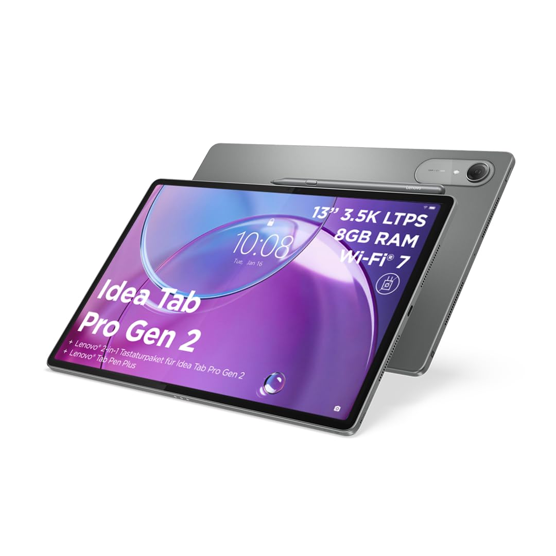 Lenovo Idea Tab Pro | Tablet | QIRA | 8GB | 128GB | including stylus and keyboard - ZAHD0278DE