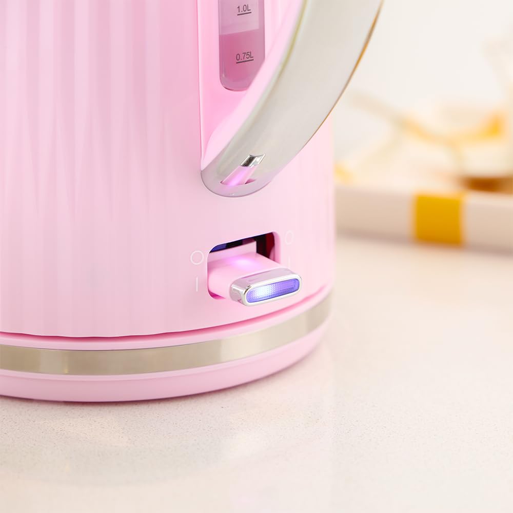 Russell Hobbs Fierbător de apă, 1,7 l 2400 Watt, Eden Zmeură 27362-70