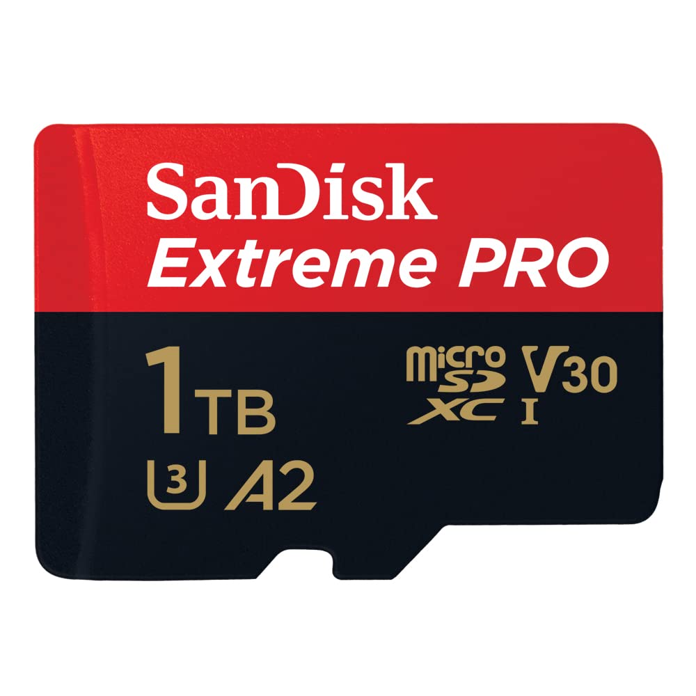 SanDisk Extreme PRO microSDXC UHS-I memory card 1 TB + - SDSQXCD-1T00-GN6MA