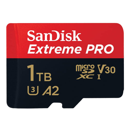 SanDisk Extreme PRO microSDXC UHS-I memory card 1 TB + - SDSQXCD-1T00-GN6MA