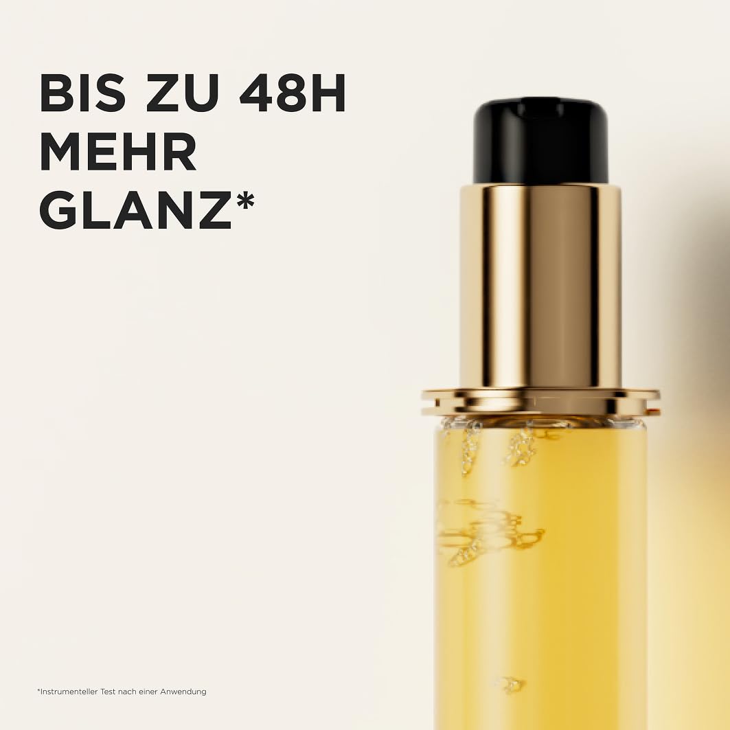 Kérastase Huile Originale Elixir Ultime, hair oil for dry hair, nourishing and protective for more shine without weighing it down, heat protection and anti-frizz, refill pack, 75 ml - E4167000