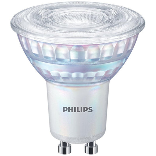 Philips LED Classic GU10 lamps Warm Glow pack of 2 (35 W), dimmable reflector LED spots with warm white light, energy-saving lamps with a long useful life, warm glow dimmable - 929002065518