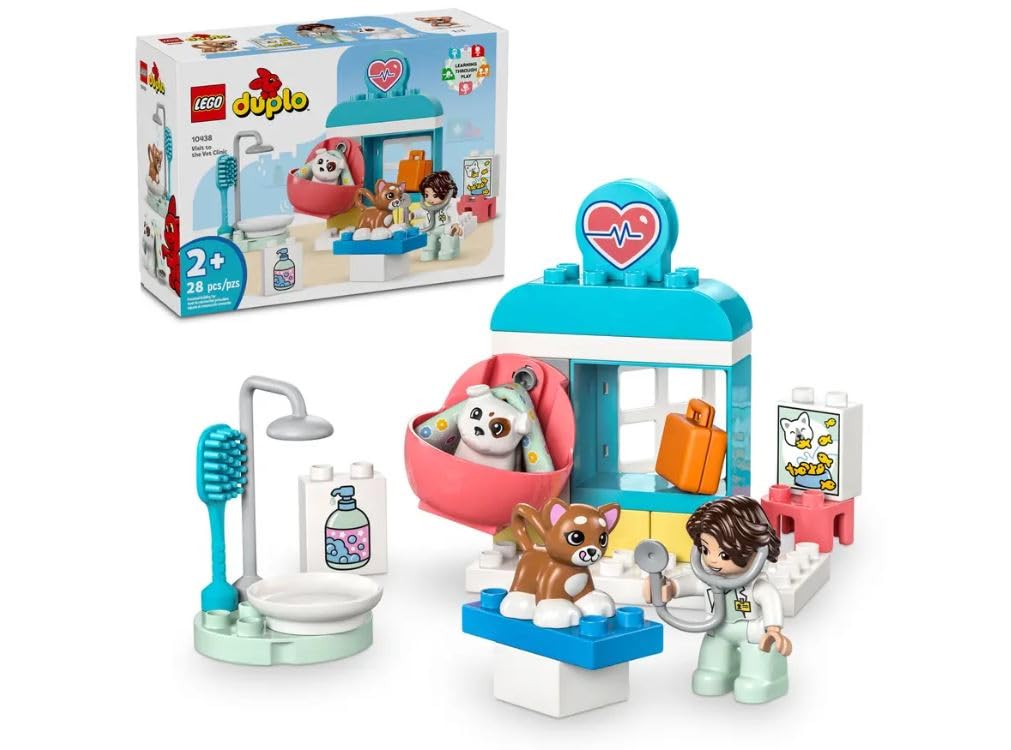 Lego 10438 Visit to the Veterinary Clinic - New.