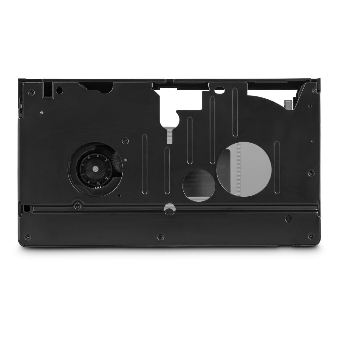Hama Automatic Cassette Adapter for VHS-C Video Cassettes, Battery Operated, Car, Black (Not suitable for Hi8, Super8, Video8, Mini DV) - 00044704