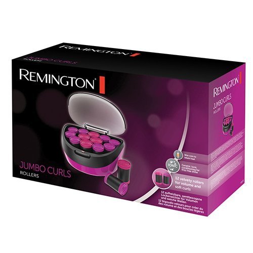 Remington Curling Rollers, 12 Pieces, 2 Sizes, Electric Heating - H5670