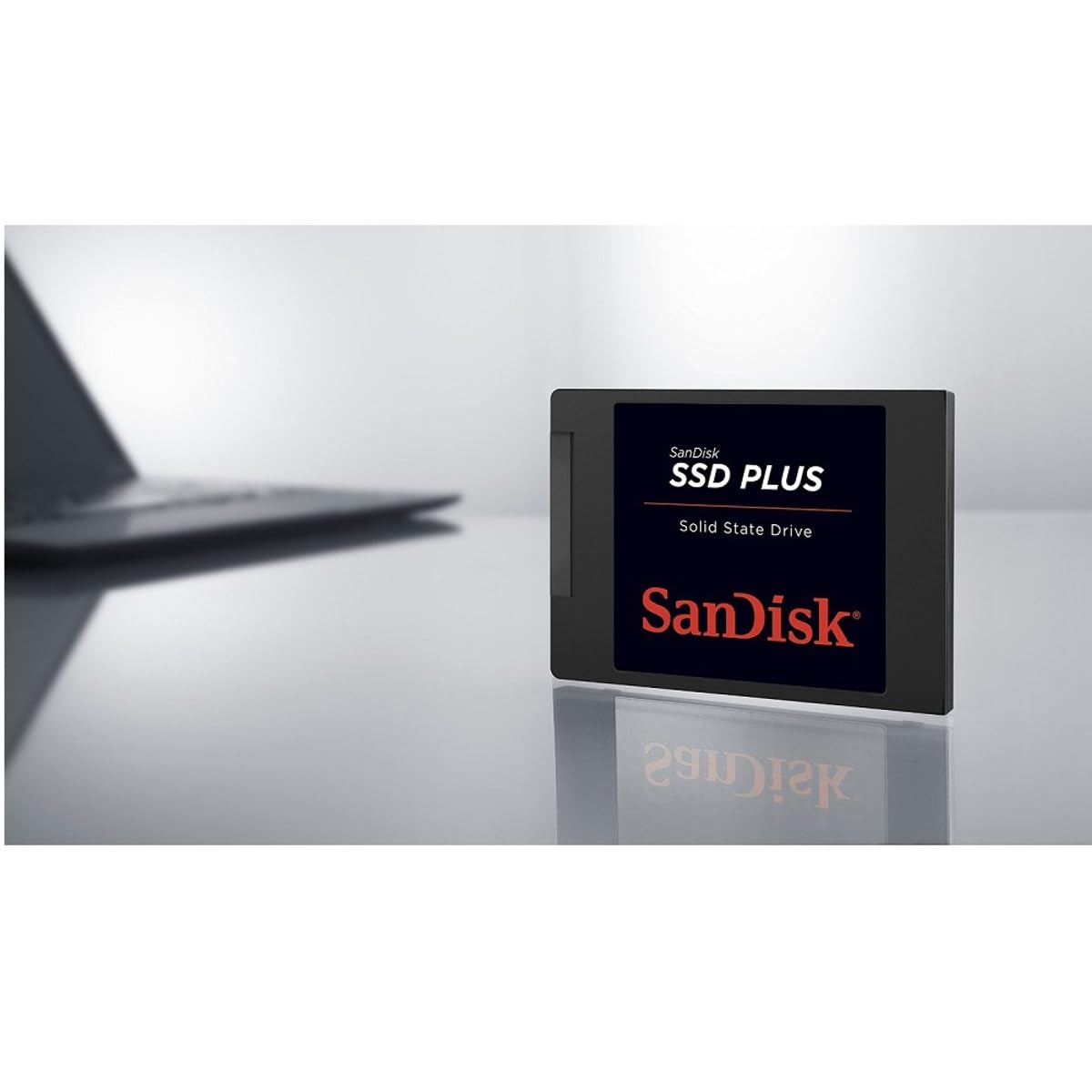 SanDisk SSD Plus Internal SSD Hard Drive 240GB (Faster Startup, Shutdown and Loading, Read Speed 530MB/s, Write Speed 440MB/s, Shockproof) Solid State Drive - SDSSDA-240G-G26