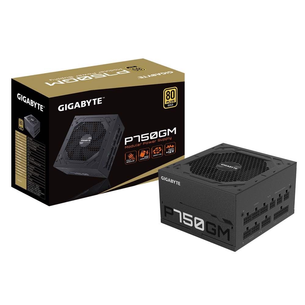 Gigabyte P750GM 750W 80 Plus Gold Full Modular - GP-P750GM
