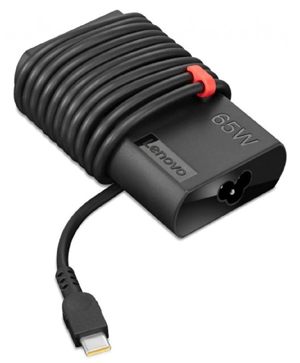 Lenovo ThinkPad Slim 65W AC Adapter USB-C EU 4X20V24678 Schwarz