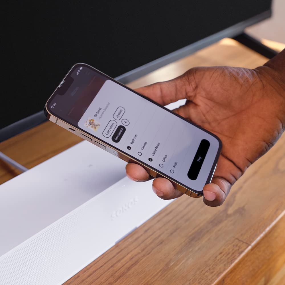 Sonos Ray, Soundbar, 4 Digital amplifiers of class D, Trueplay, Night Sound, Dolby Digital, touch control, optical connection - White. - RAYG1EU1