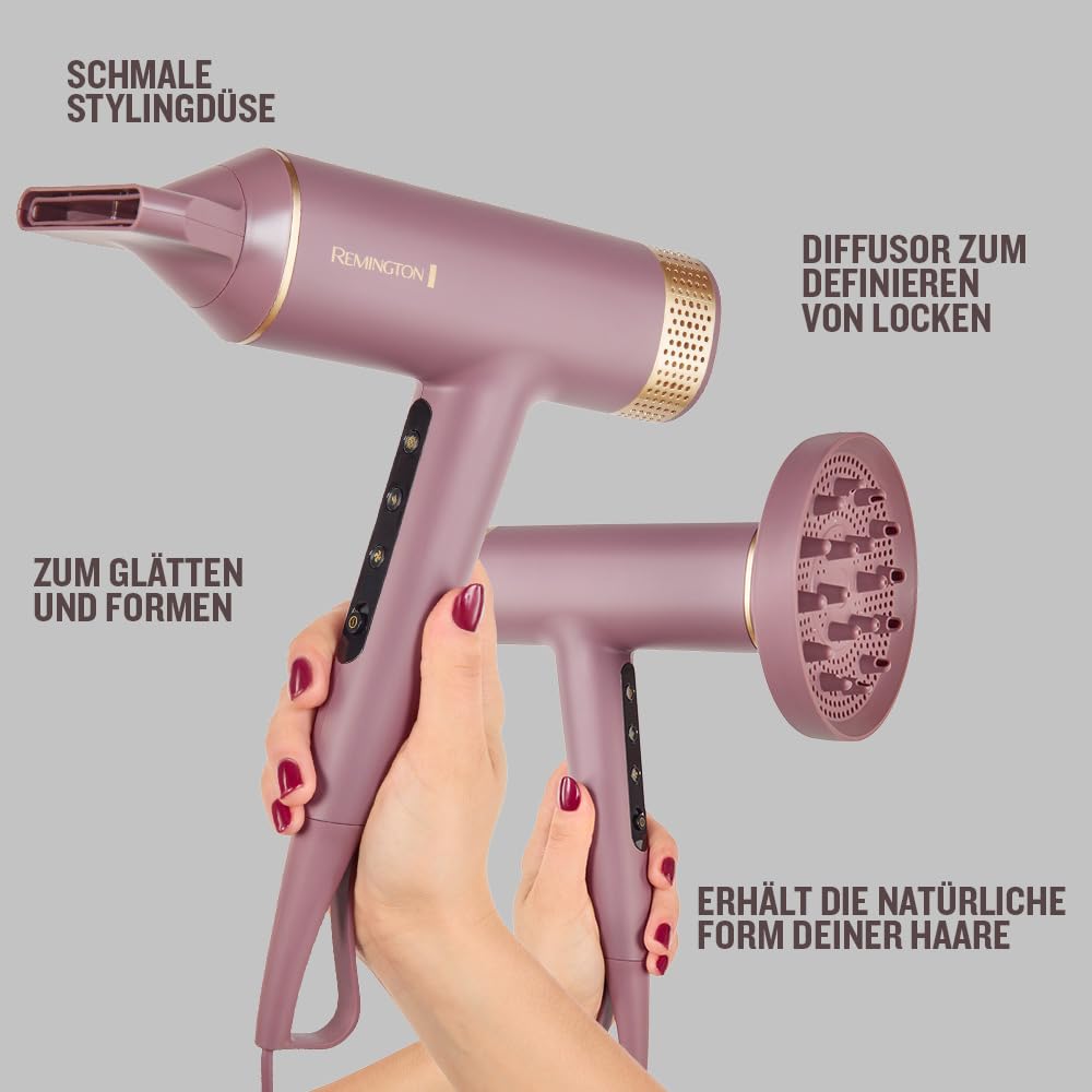 Remington AIRvive Hair Dryer, Brushless Digital Motor 110,000 RPM - EC8930