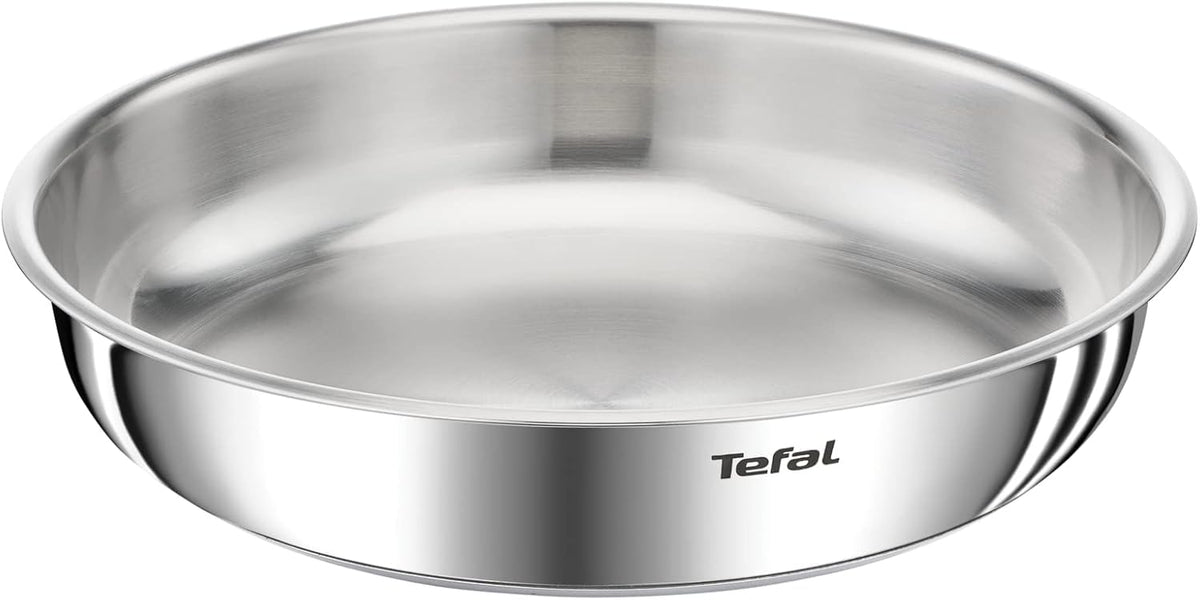 Tefal Ingenio Emotion 3-piece frying pan set 22/26/28 cm + 2 saucepans 16/18 cm + removable handle + 2 accessories, induction compatible, non-stick, dishwasher safe and oven safe. - L8968S04