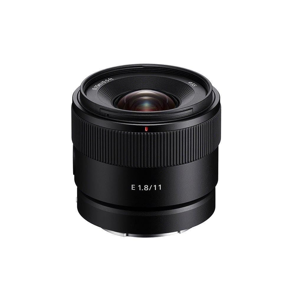 Sony SEL11F18, 11 mm F1.8 APS-C obiectiv fix cu unghi larg, E-Mount