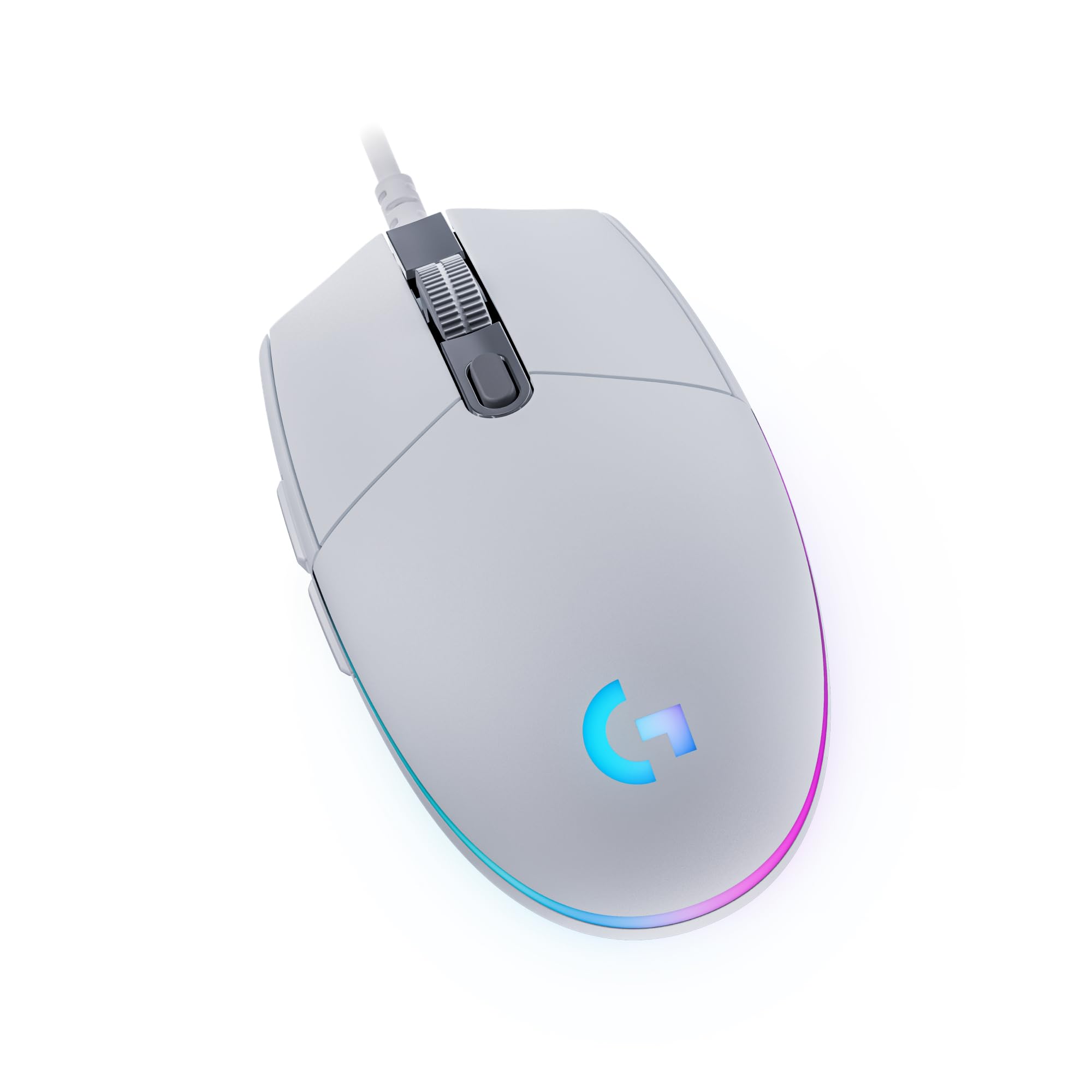Logitech G Gaming Mouse, White, G203 - 910-005797