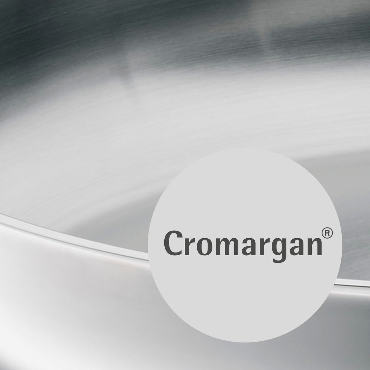 Set tigăi WMF Profi 24+28 cm inducție, tigăi din oțel inoxidabil neacoperit, Cromargan oțel inoxidabil, rezistente la cuptor - 0790026991