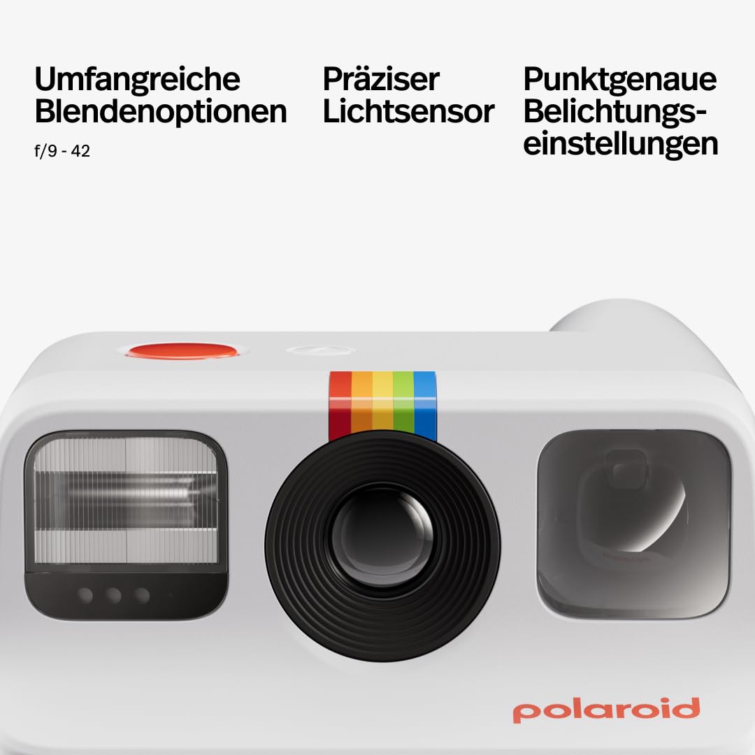 Bundle Polaroid Go Gen 2 White - Black Clip - 6281