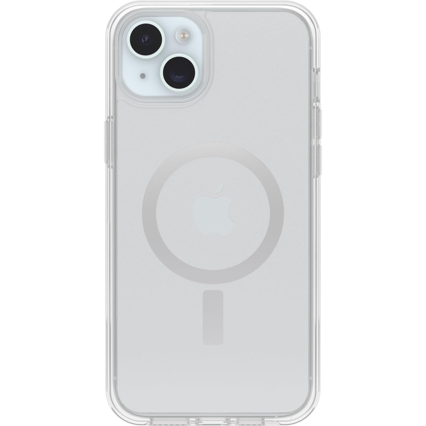 OtterBox Symmetry Clear for MagSafe Transparent Case for iPhone 15 Plus/iPhone 14 Plus Shockproof Drop Proof Protective Case 3X Military Grade Tested Transparent - 77-93053