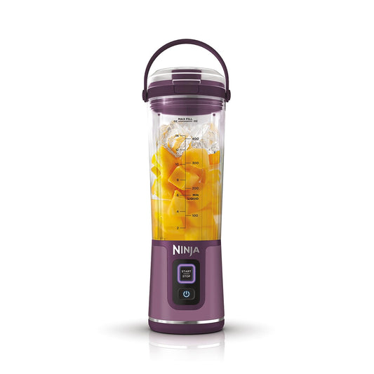Ninja Blast Portable Mixer/Blender/Smoothie Maker, 530ml Cup, Purple - BC151EUPR