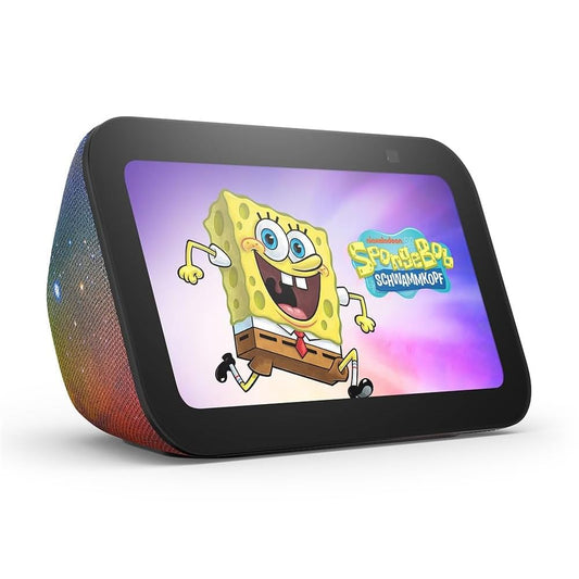 Echo Show 5 Kids (Latest Generation) | Smart Display | 1 year of Amazon Kids+ content included | Space theme, with Alexa+ Early Access - H97N6S