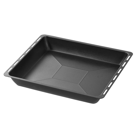 ICQN baking tray with non-stick coating 45.5 x 37.5 x 6 cm | Extra deep drip pan for oven and stove | Suitable for Bosch, Siemens, Neff, Constructa, Flavel | Non-stick | 455x375x60mm - IQ