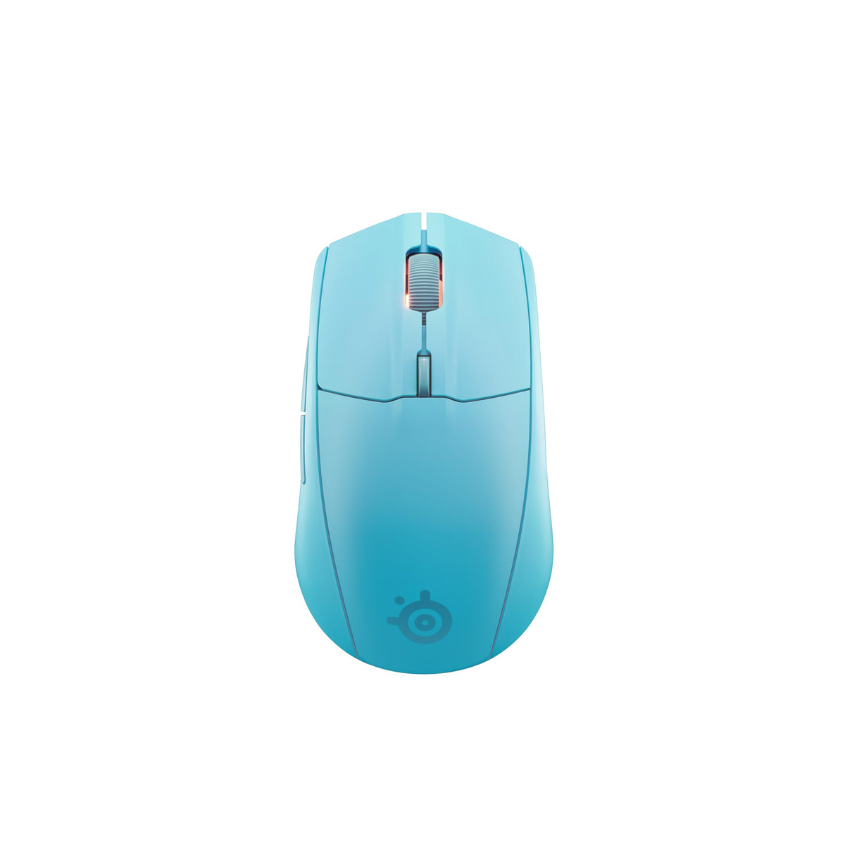 SteelSeries Rival 3 Wireless Gen 2 Mouse de gaming – 2,4 GHz și Bluetooth – senzor optic TrueMove Air de 18.000 DPI – 60 milioane de clicuri garantate – ultra ușoară – picioare de PTFE – Aqua - 62526